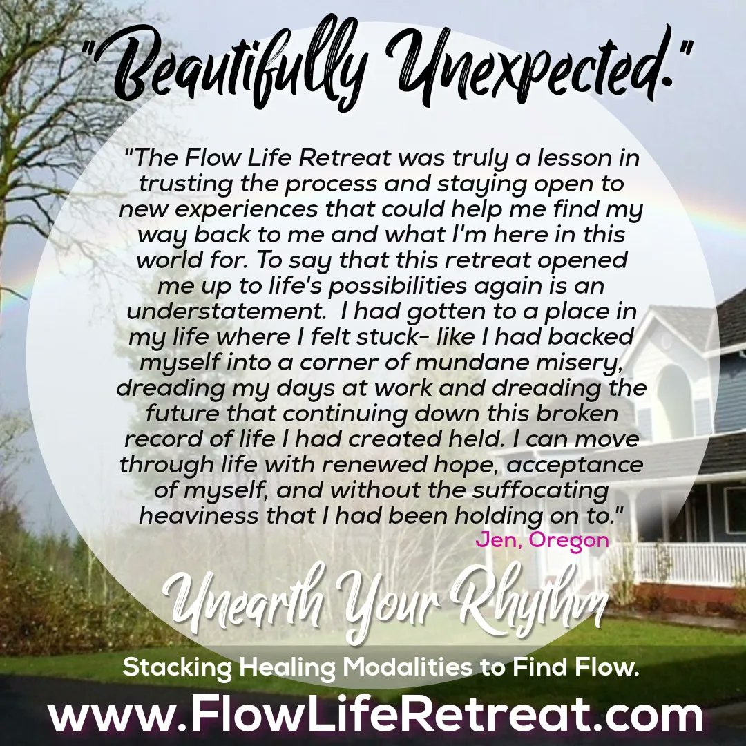 evapayne's tweet photo. Looking for a healing retreat? 

The Flow Life Retreat could be just the experience you or a loved one needs to move through a life transition. 

#Psilocybin #WomensRetreat https://t.co/LL7nWYczCl