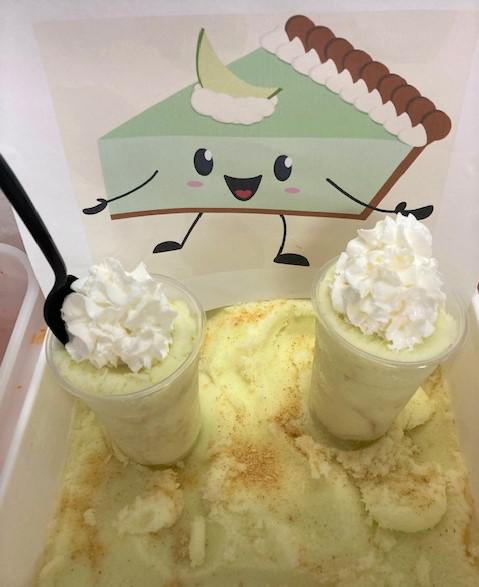 RosieIces's tweet photo. Limited Time, Key Lime Pie Italian Ice, #italianice #icecream #keylime https://t.co/yIQDKEFHF8