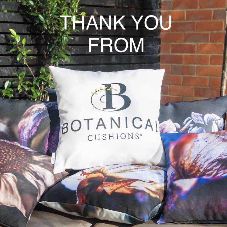 Rather than celebrating todays birthday having launched Botanical Cushions on 02/02/2015 - it’s with a heavy heart that I have decided to cease trading. It’s been a very difficult couple of years and I wish to take this opportunity to THANK all my supporters and customers xx