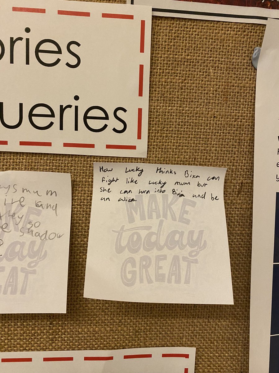 LSTClass12's tweet photo. Our Reading Board is filling up with lots of our ideas about our current class novel, Phoenix. We are loving the story and can’t wait to read more! @whatSFSaid #STPSReading ✨⭐️📖 https://t.co/hnBJK61OMt