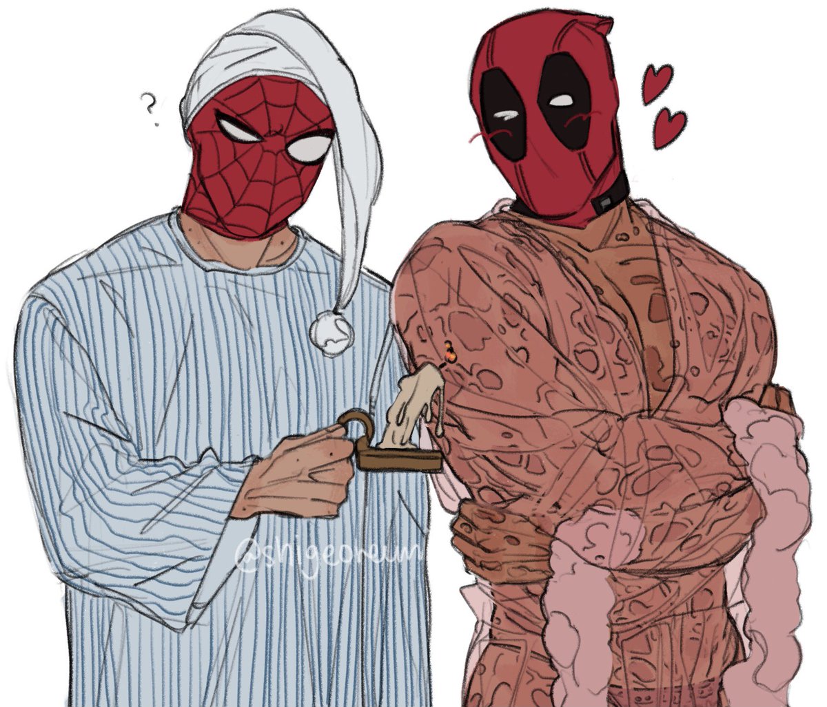 spideypool 'jammies...