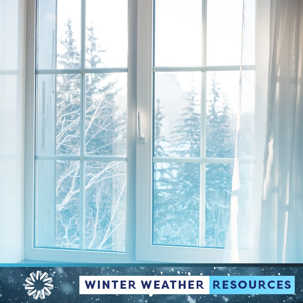 As you prepare for winter weather this week, remember to check for air leaks around windows and doors where heat might escape. Check out our Winter Resource Hub at GoAmbit.com/Winter for more helpful #EnergySavingTips.