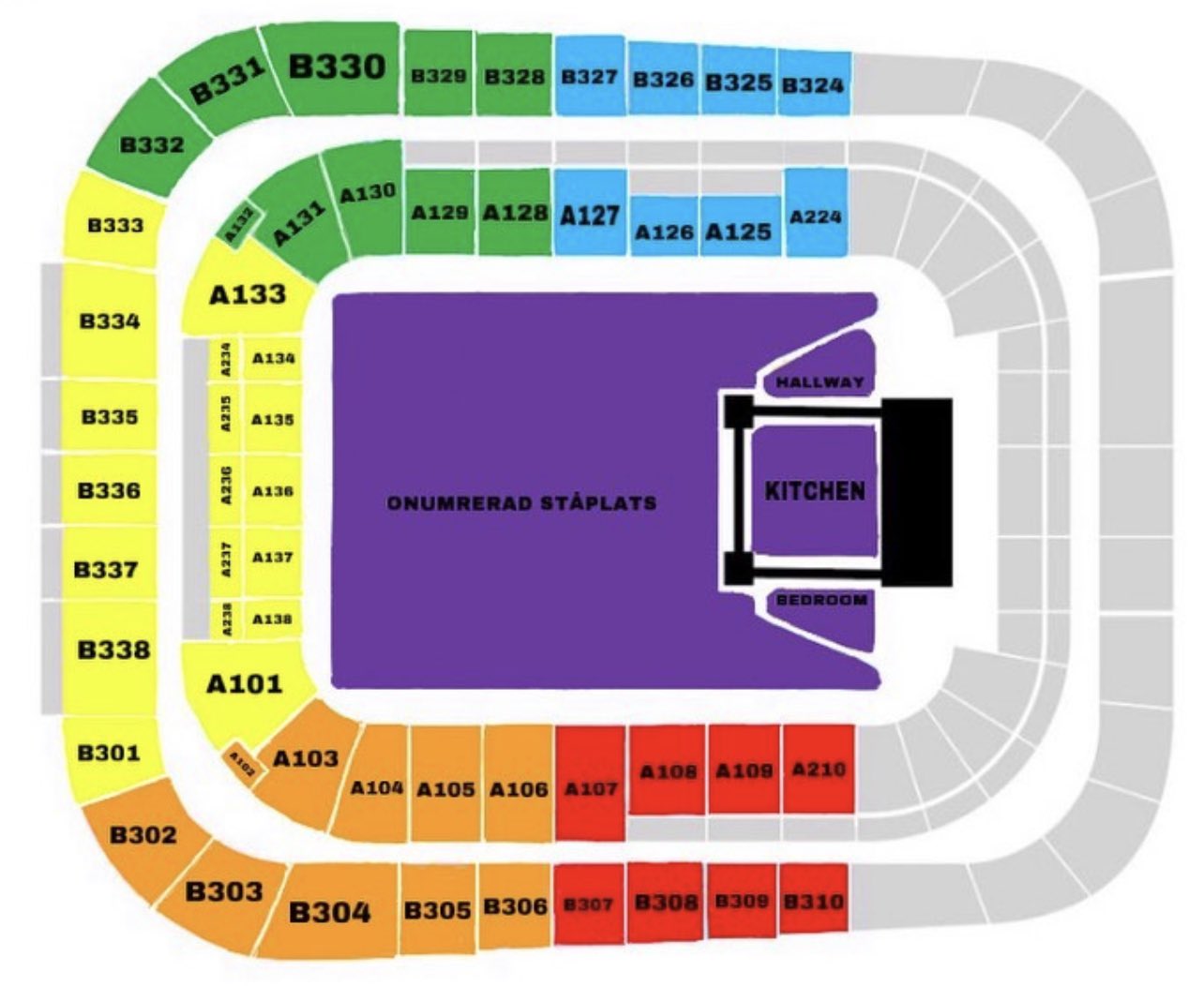 Friends Arena Layout Konsert Johnathan May Info