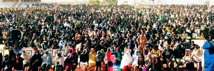 Congratulations to all PTM workers specially PTM Zhob & Saif Qalah, comrades which struggled for today PTM grend gathering.
PTM once again again shown peacefully nonviolence power.
#PashtunLongMarch4ArmanLuni