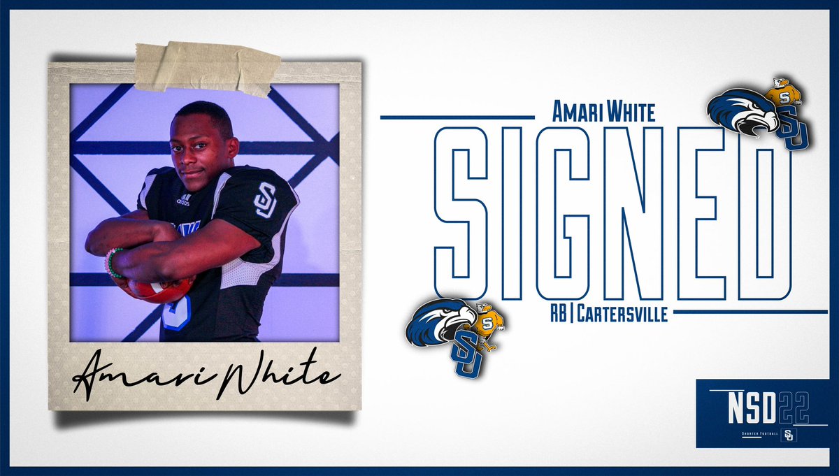 Shorter_FB's tweet photo. Some serious speed staying in the Peach State. ⚡️ 🍑
Welcome Home, Amari!
@_AmariWhite32 | #Mi22ionDriven | #NSD22 https://t.co/qr9fnkqFF0