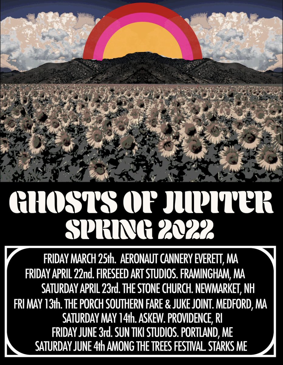 G_O_J's tweet photo. Spring 2022 Tour Dates! https://t.co/EsWNCVcOzU