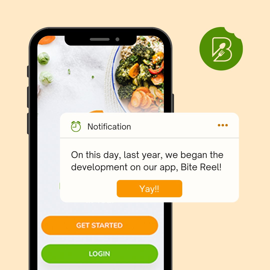 bite_reel's tweet photo. Today is the development anniversary for Bite Reel! It's such a special reminder of how far we've come in our journey.🥰
.
.
.
.
.
#bitereel #foodblog #foodapp #foodsta #instafood #foodie #recipes #healthyrecipes #app #appdevelopment https://t.co/Ayyw5t4aVR