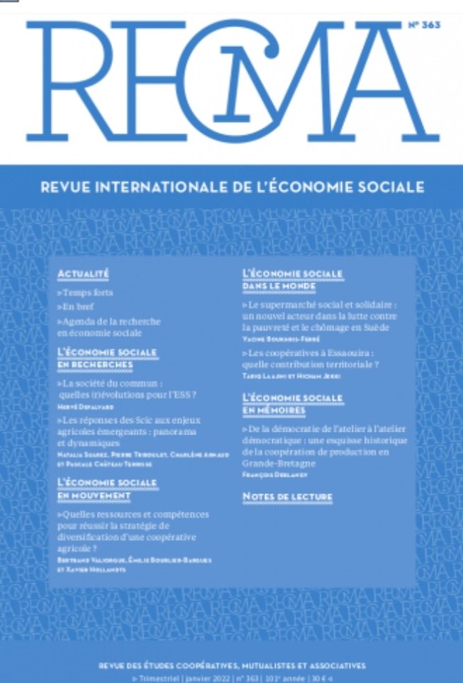[#Ess - Revue] <a href="/RevueRecma/">Recma</a> n°363 : Édito JF.#Draperi - Pour une économie sociale, solidaire et écologique ➡️ recma.org/edito/pour-une… cc <a href="/FilippiMarylin1/">Filippi Maryline</a> <a href="/CoopFR/">CoopFR</a> <a href="/ESS_France/">ESS France</a> ⤵️