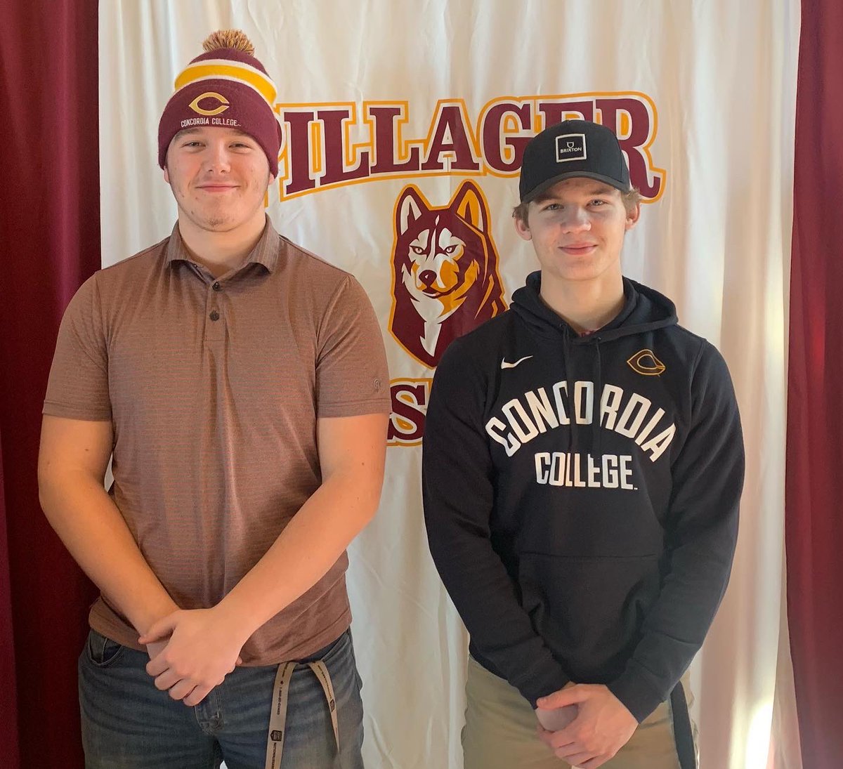 Pillager Football (@pillagerfb) on Twitter photo SIGNING DAY 2022: Congratulations Bryce Hutchison & Evan Imgrund for officially signing to play football at Concordia-Moorhead <a href="/Cobber_Football/">Cobber Football</a>. Bryce will be on the track team too. Good luck...we are proud of you! Go Cobbers!! #FAMILY #NSD2022 SIGNING DAY 2022: Congratulations Bryce Hutchison & Evan Imgrund for officially signing to play football at Concordia-Moorhead <a href="/Cobber_Football/">Cobber Football</a>. Bryce will be on the track team too. Good luck...we are proud of you! Go Cobbers!! #FAMILY #NSD2022