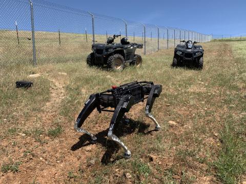 'offering CBP a helping hand (or “paw”)...'

There's nothing cute about deploying robot dogs to terrorize migrants on along the U.S./Mexico border.

dhs.gov/science-and-te…

[h/t @_jack_poulson]