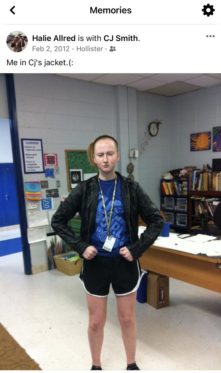 CjNsmith4's tweet photo. I still aspire to be like this @halieallred https://t.co/pr1dJdX1Ka