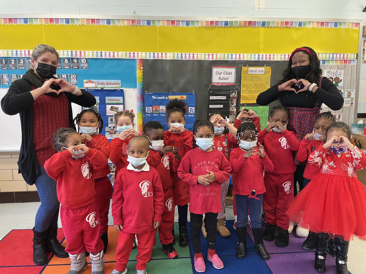ICSBronx's tweet photo. Today ICS students wore red to recognize the American Heart Association! #CSW22 @AHANewYorkCity @ArchNY_Schools @NE_BronxADNY https://t.co/jGbDBMjqqE