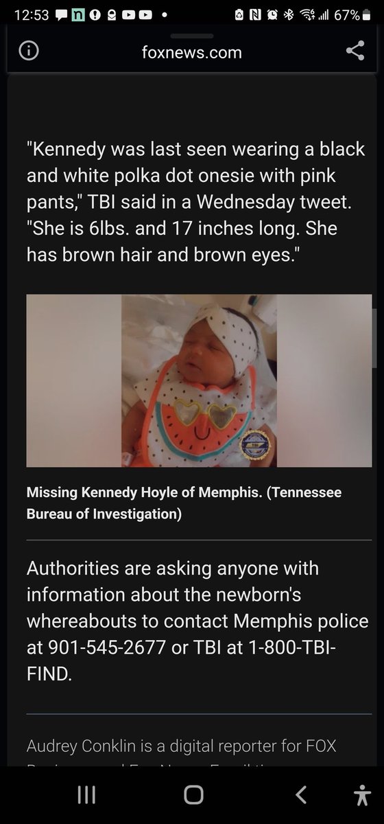 . MISSING #KENNEDYHOYLE 2 DAY OLD NEWBORN #Missing #MissingChild