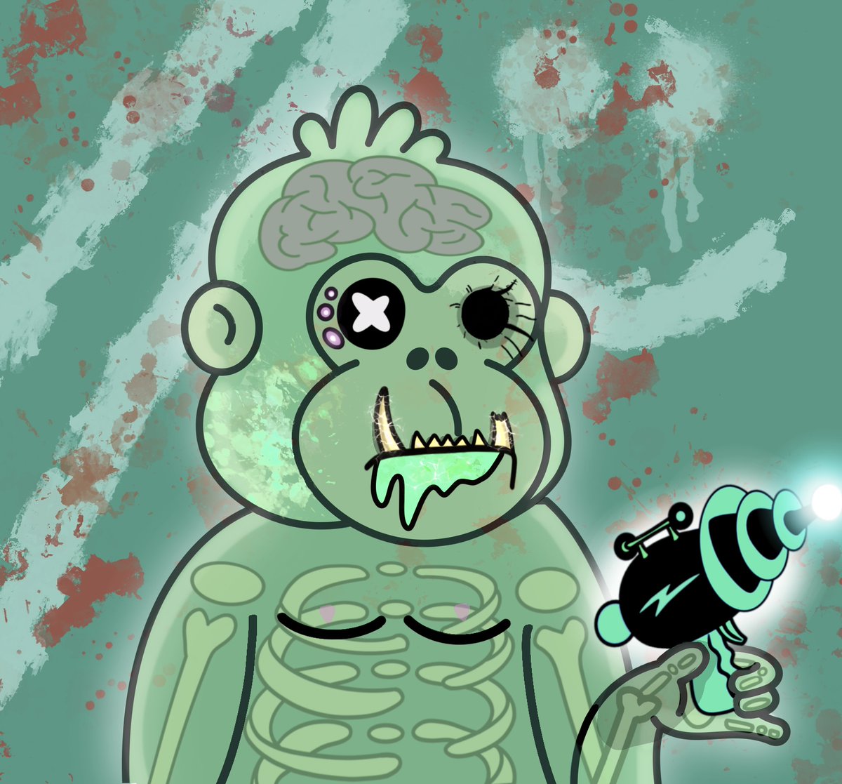 SimiansNFT's tweet photo. Exactly 47 hours left for Simians Mint Time. 
Mutants are ready for when their time comes too.

Any interaction with this tweet will be considered for whitelist 👀 https://t.co/UCN1ZbxQiV