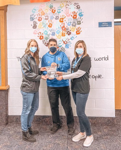 2021trojans's tweet photo. Our Senior Gift was FINALLY delivered!! Pictured are our lovely class sponsor Ms. Terrell, Mr. Zack, &amp; Head of Health Services/HHS Nurse Mrs. Warner holding the STOP THE BLEED kits. They provide life-saving supplies for everyday disasters. Read more at https://t.co/jS6YvQy94F https://t.co/s5WjYwhBZ9