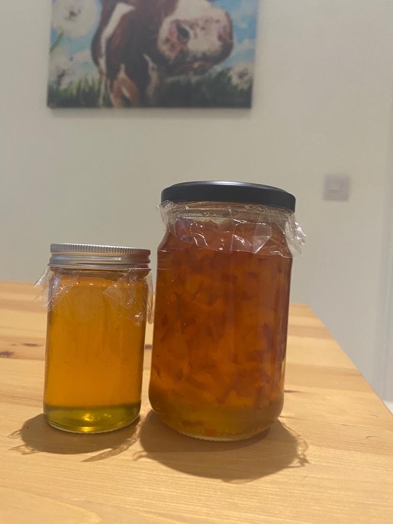 5pursman's tweet photo. ⁦@CentralSecurity⁩ Payment for a call out in Belfast. Home made marmalade. ⁦@RobEvans2909⁩ ⁦@daniellesCSL⁩ ⁦@BelfastPJ⁩ https://t.co/E7GktjD4gw