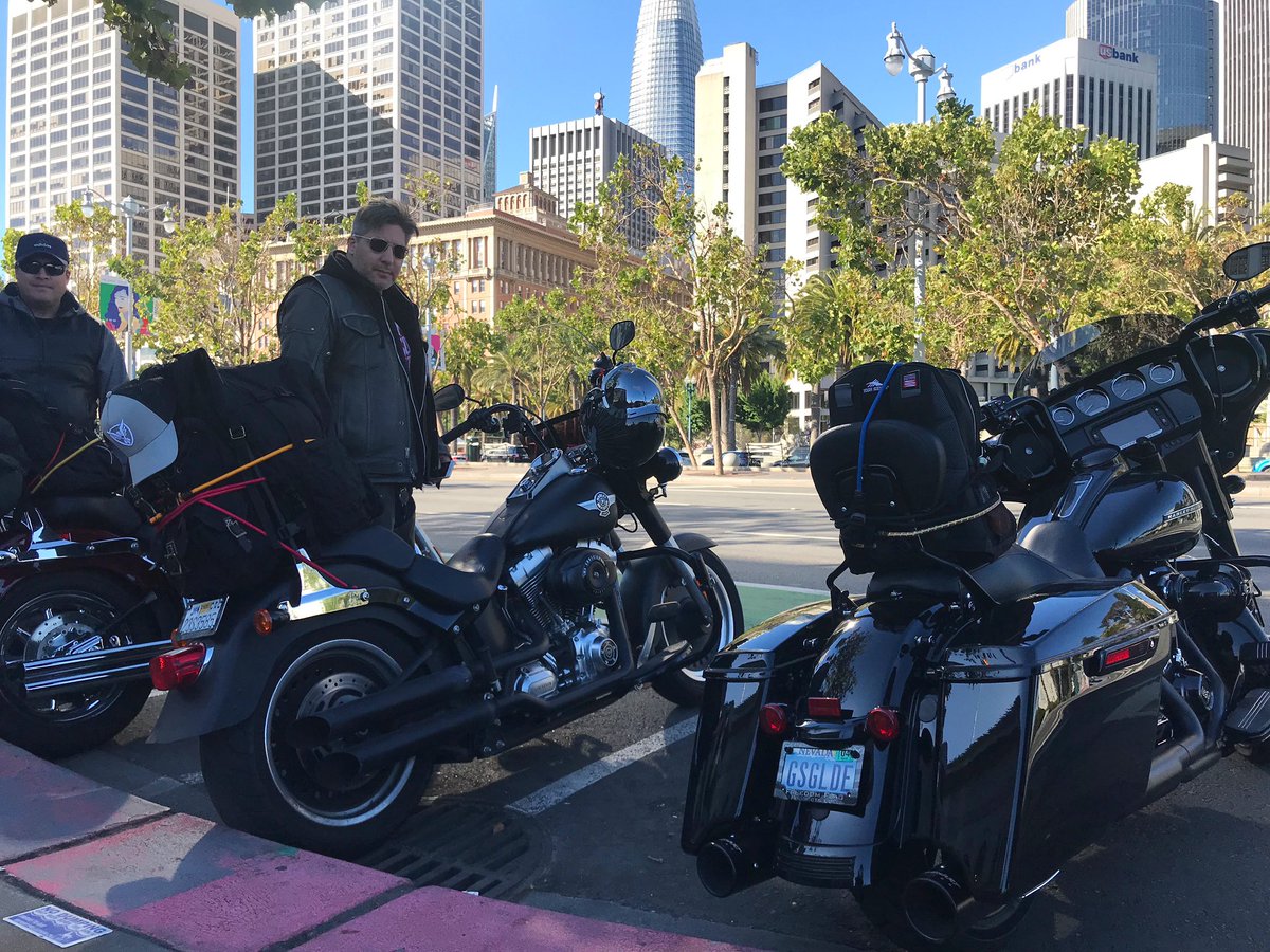 TitaniumBros's tweet photo. The first morning of a road trip ride is like nothing else. Tag us in a pic of your road trip. #motorcycle #harleydavidson #harleylife #bikebuilder #roadtrip #openroad #wunderlust #chopper #bagger #softail #sturgis #fatboy #sanfrancisco #bornfree #streetvibes #streetvibrations https://t.co/l5q1yVIXIZ