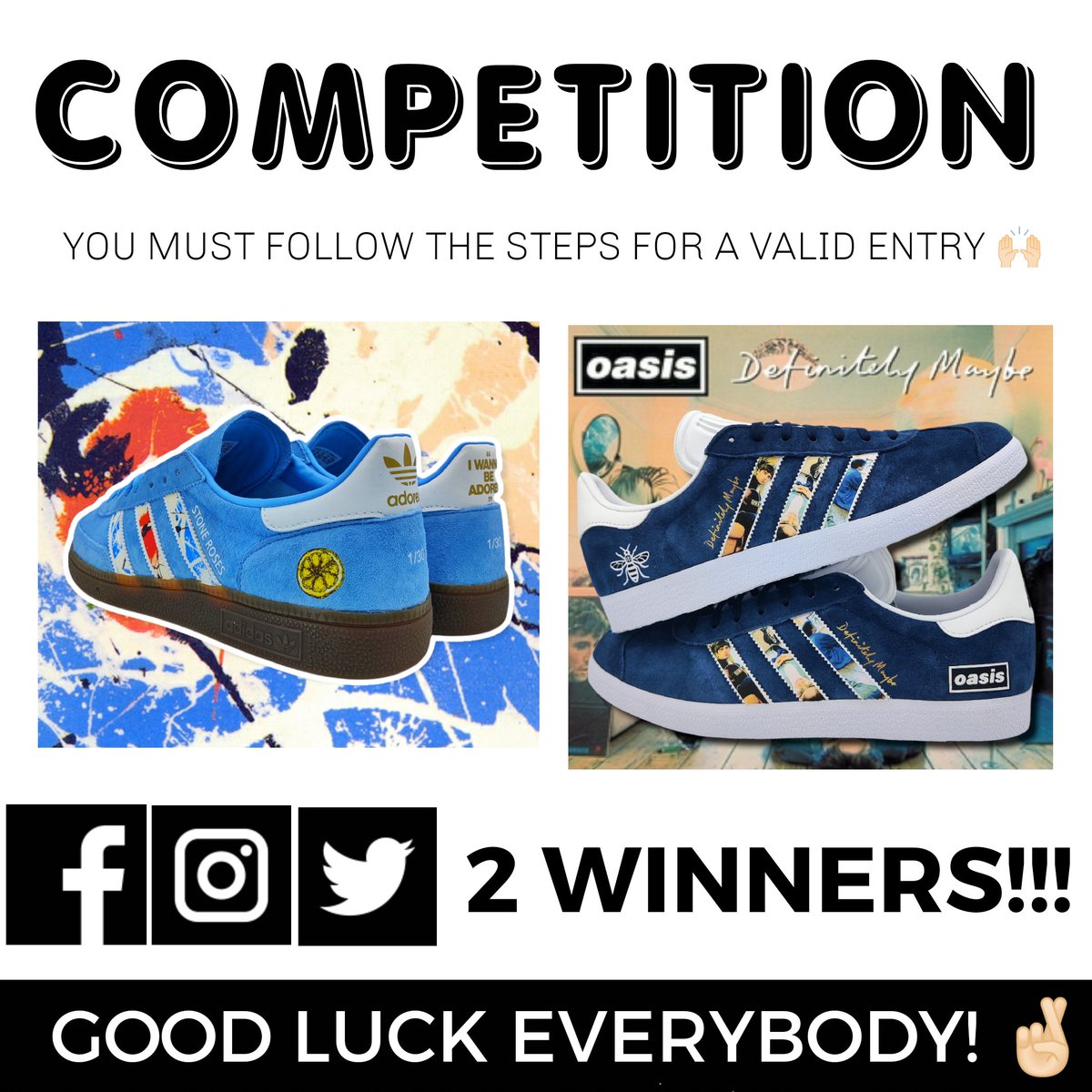 ADIDASHULL's tweet photo. 𝘾𝙊𝙈𝙋𝙀𝙏𝙄𝙏𝙄𝙊𝙉 𝙏𝙄𝙈𝙀 🎉

Want the chance to win these?

𝙔𝙊𝙐 𝙈𝙐𝙎𝙏 𝙁𝙊𝙇𝙇𝙊𝙒 𝙏𝙃𝙀𝙎𝙀 𝙎𝙏𝙀𝙋𝙎 

• MUST BE FOLLOWING US!!!!
• TAG 2 FRIENDS BELOW ⬇️
• RETWEET THIS POST.

@FasilBalti @craig_engy @MindBodySoleUK @RevsJr https://t.co/YQtcueENfh