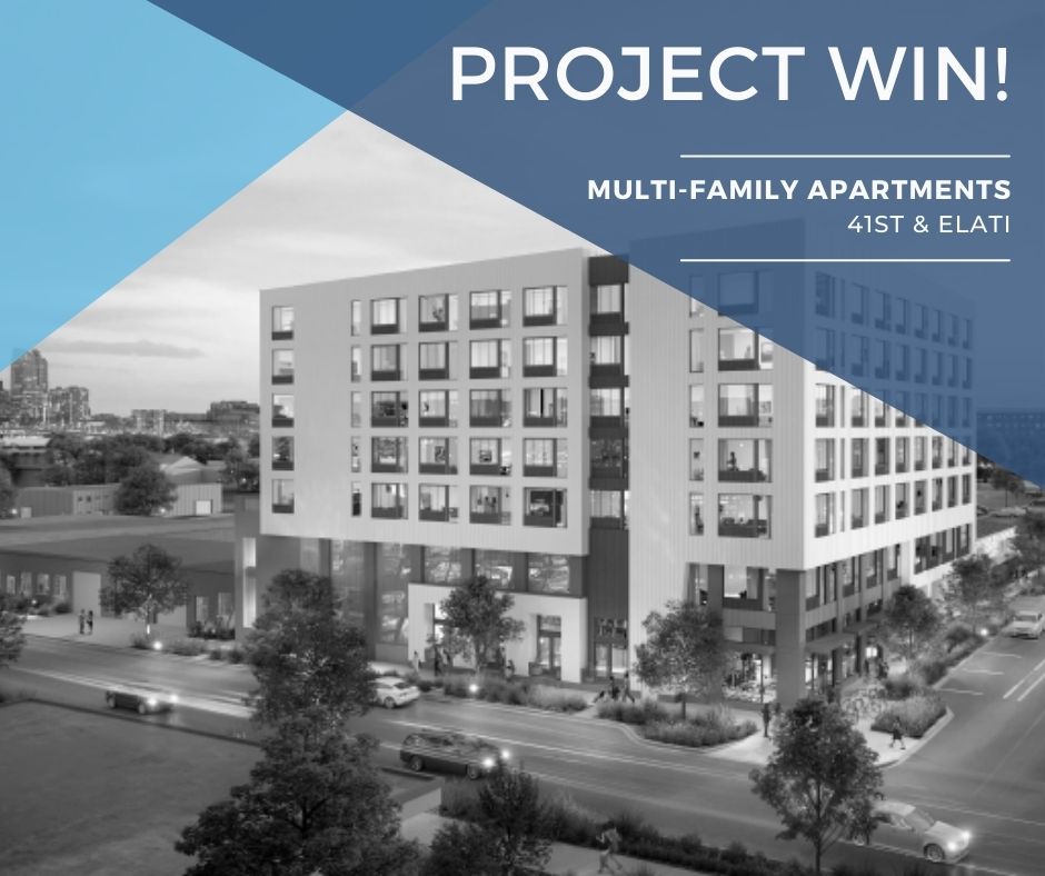 PiperElectric's tweet photo. Project Win! 

We're adding another project to our list. 41st &amp; Elati is a Multi-Family Apartment building that will be breaking ground soon! 
.
.
.
#YourPowerPerformanceTeam #ElectricalContractors #Electrical #Denver #MultiFamily #Construction https://t.co/eC39j0bXMV