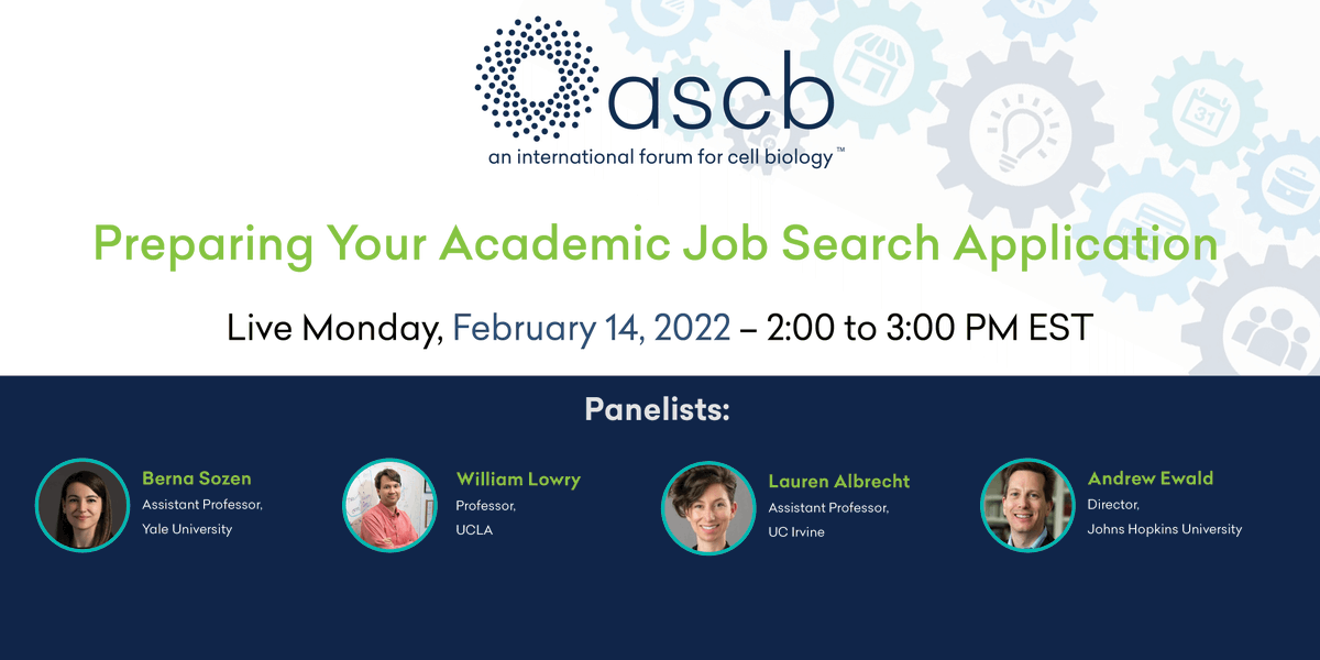 ASCBiology's tweet photo. February 14 is the day to show your job search some LOVE 💗 by attending this webinar! 
Preparing Your Academic Job Search Application
✍️ Sign up now!
https://t.co/eQyxTb5owH https://t.co/kS74MNxiQ5