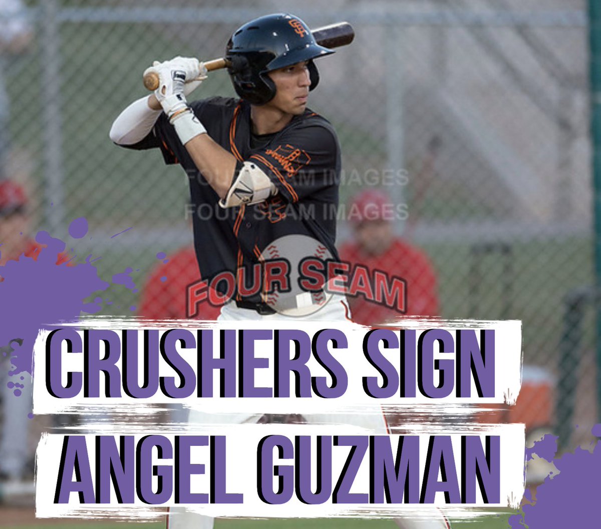 LECrushers's tweet photo. #PlayerSigned Meet Angel Guzman one of our new #Crushers Catchers for the 2022 Season!
#LakeErieCrushers #Ohio #Crushers #Baseball #FrontierLeague #ChasingGrapeness https://t.co/nfOuLNVzxY