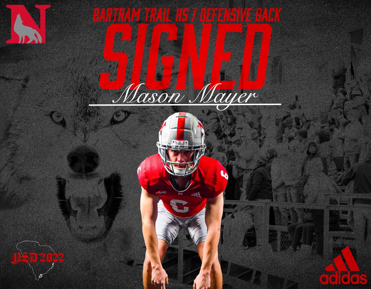 NewberrySports's tweet image. Welcome to Newberry, Mason Mayer!

#NSD22 #GoWolves