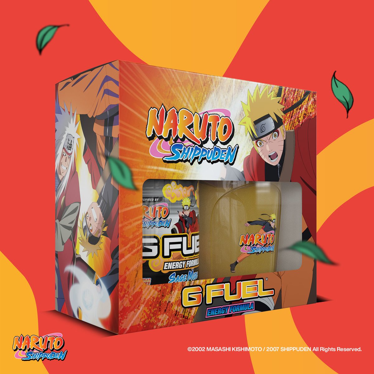 G Fuel Naruto's Sage Mode Energy Drink 16 oz | FYE