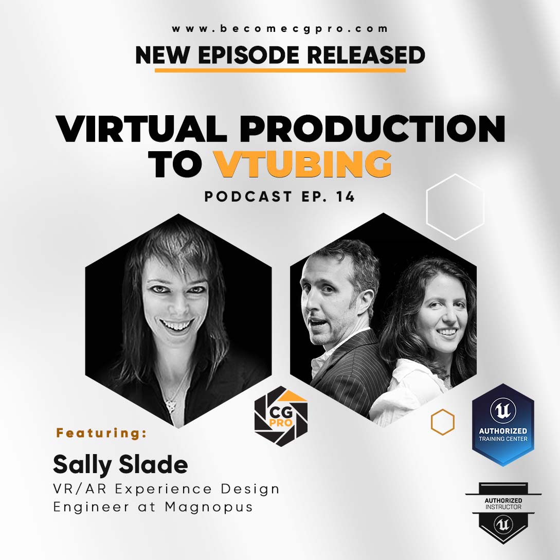 BecomeCGPro's tweet photo. In this week’s episode, we have a proven XR content creator, VFX Technical Director in both Engineering and Design - Sally Slade (@SallyWroteThis ). 

She shares her knowledge and experience from the start of being a Technical Director to discovering her passion in Vtubing. https://t.co/mJIZiolAhV