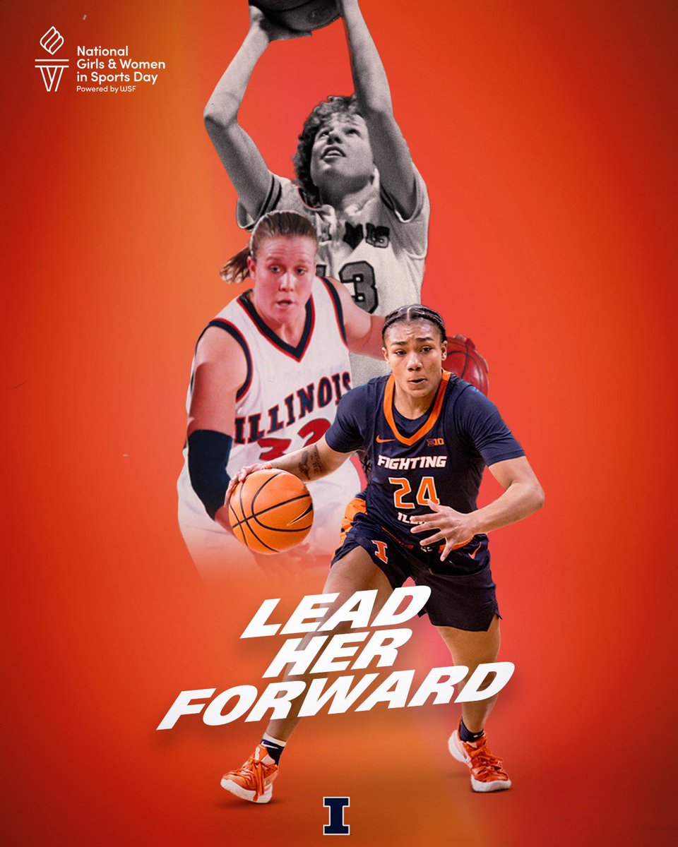 To our Past, Present and Future Illini - we appreciate you!!   

Happy National Girls and Women in Sports Day.