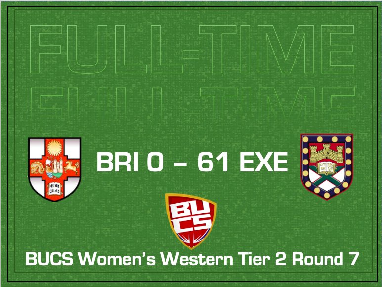 eurfcwomen's tweet photo. 🚨FULL-TIME SCORE🚨

BRI 0 - 61 EXE 

#BRIvsEXE https://t.co/8ndZQCE7FM