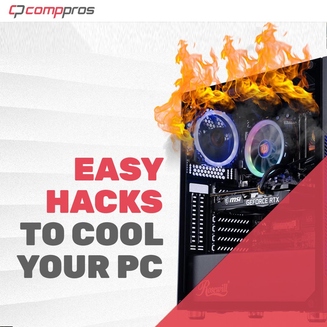 ComputerPros26's tweet photo. While you can invest in all the newest gear and cooling systems, there are ways to not overheat without emptying your wallet.
https://t.co/v6VjcfvfrX
#comppros #computerrepair #computercleaning #SantaMonica #fixyourcomputer #itservices #itprofessional #cooling #hacks #pccooling https://t.co/CvdqJS0R91