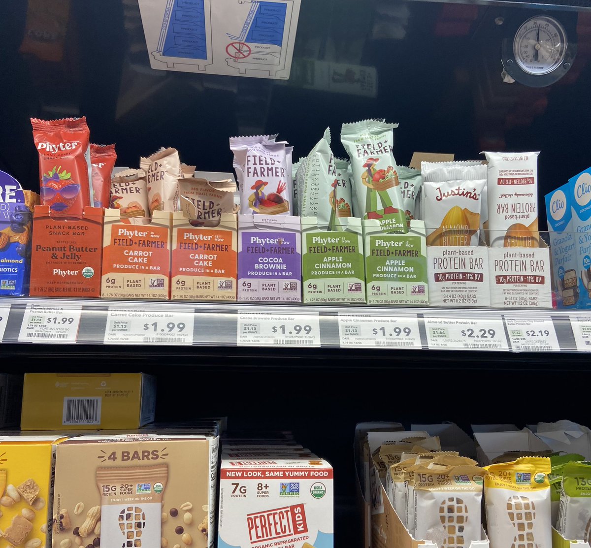 Phyter produce-forward refrigerated snack bars are relaunched as <a href="/fieldandfarmer/">FIELD + FARMER</a> Find them in selected <a href="/WholeFoods/">Whole Foods Market</a> The same delicious, clean-label, filling vegan bars. #goodfood #localfood #Chicago #plantbased #vegan #vegetarian
