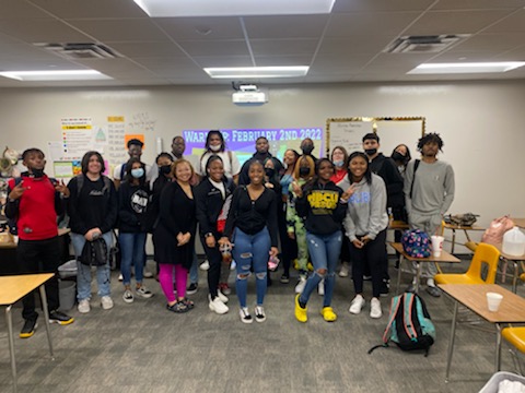 I enjoyed speaking in @teachinglikej African American Studies class this morning. The topic was about HBCUs and the students @ConroeHSCISD did a phenomenal job on researching my HBCU @AlcornStateU #HBCUs #Awesometeacher #sherocks #futureisbright