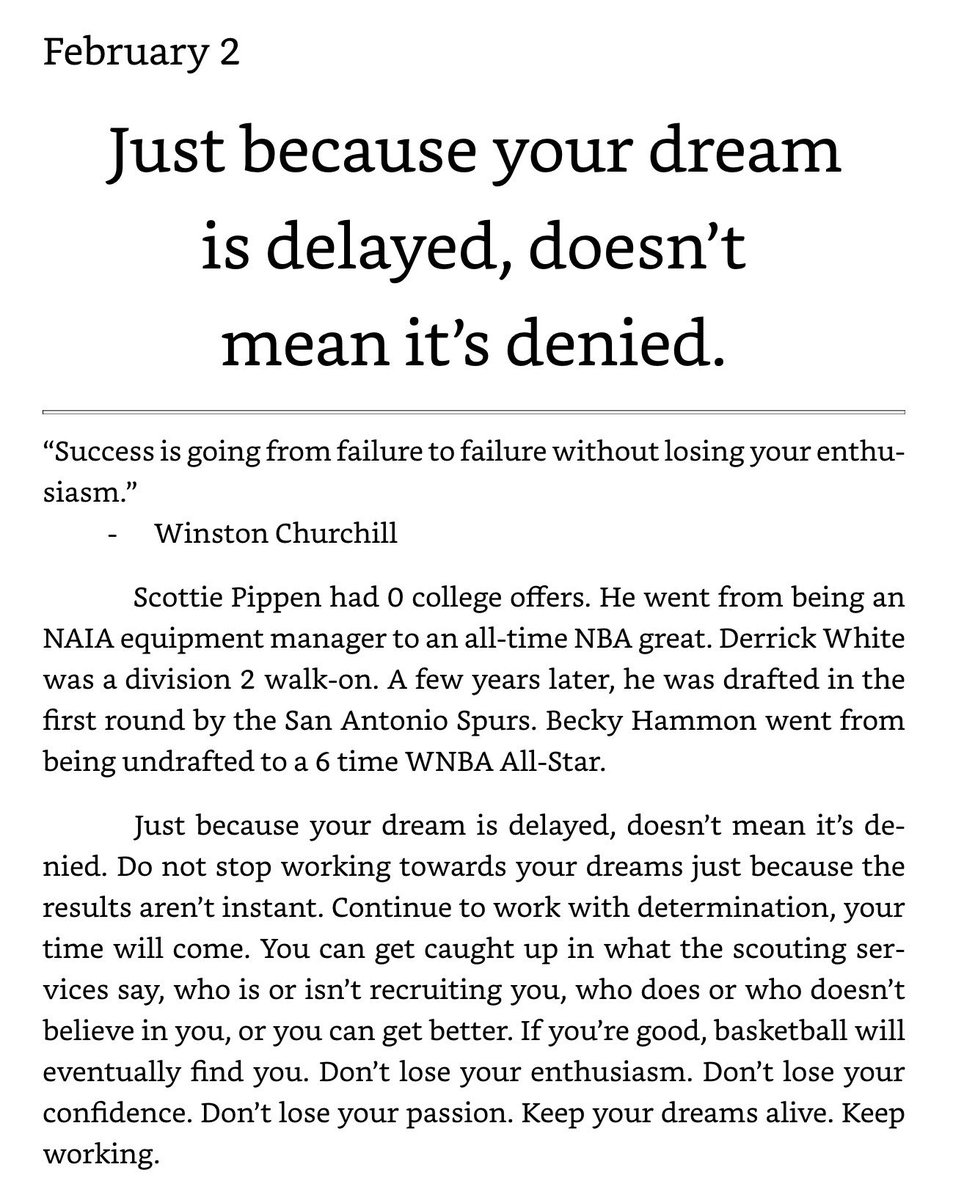 BallisPsych's tweet photo. Just because your dream is delayed, doesn’t mean it’s denied. #DailyWisdom https://t.co/h5dRKycTDf