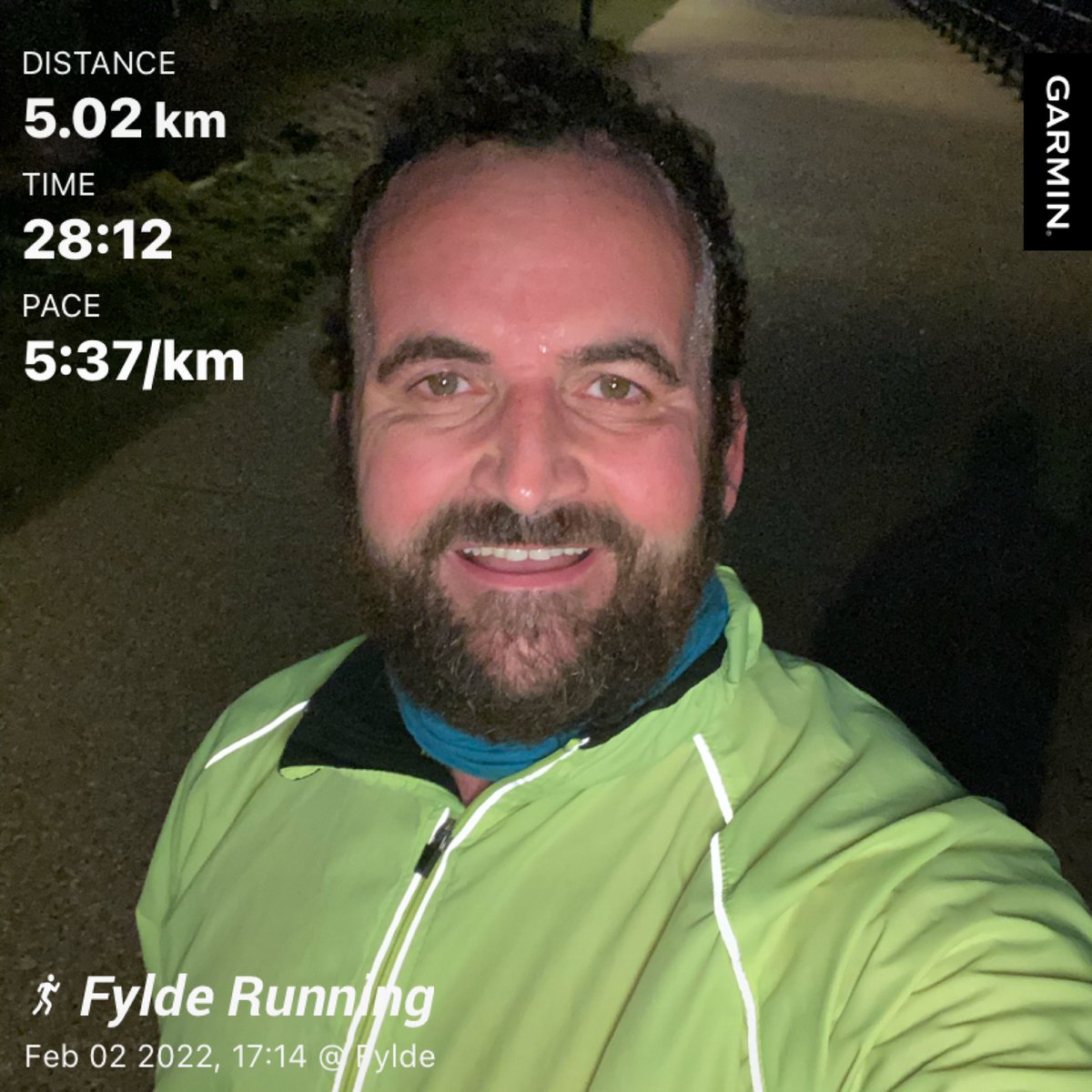 nickmhyde's tweet photo. Very pleased with my fastest 5k of the year so far, pushed it tonight after a pretty stressful day! Final km was my fastest too, boom! Plus a high VO2 (whatever one of them is!) #GroundhogDay #running #fastfebruary 💪🏻🏃🏻♂️ https://t.co/aaK5F1HA8D