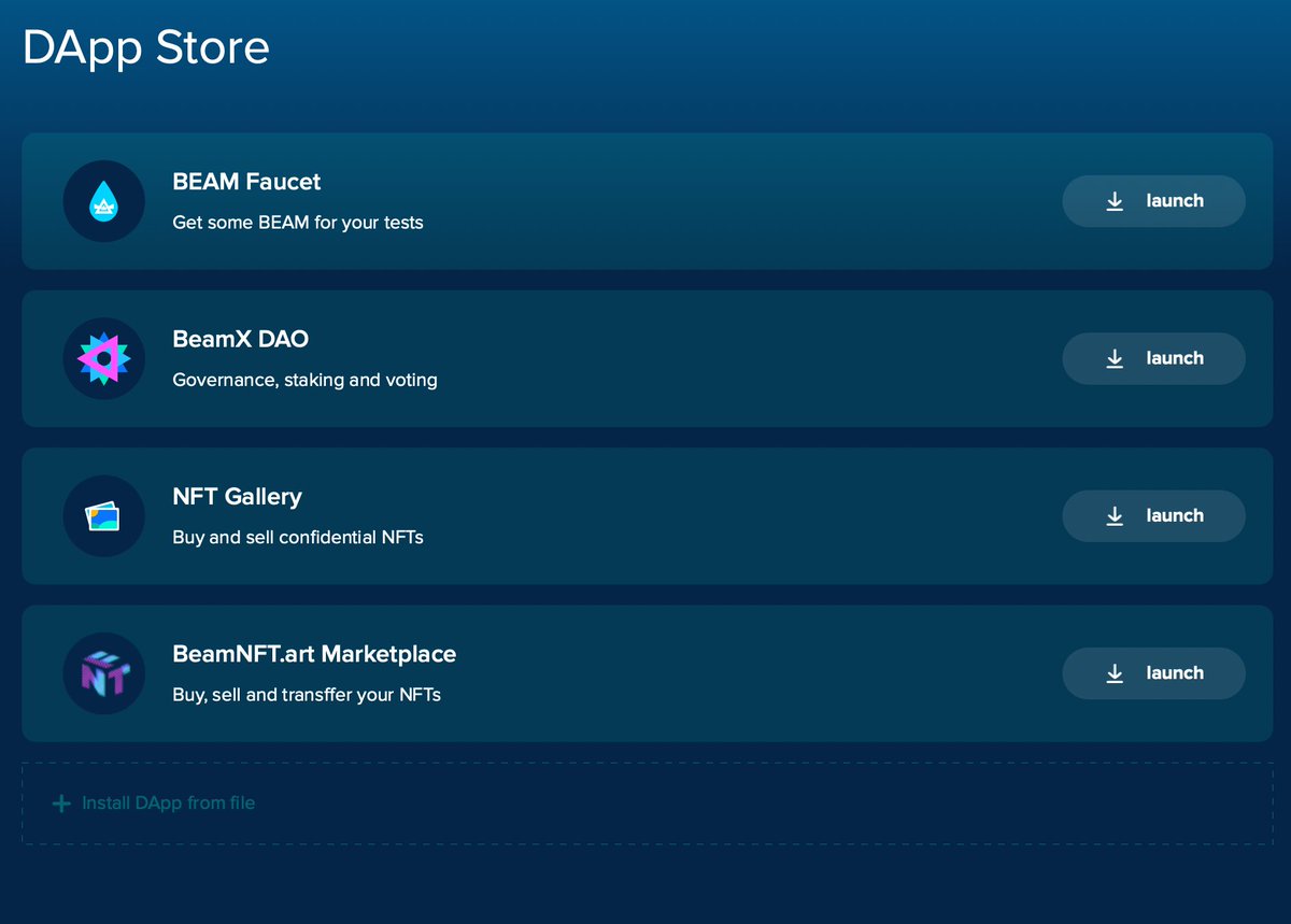 beamnftart's tweet image. BeamNFT.art is officially in BEAM Dapp Store! 
Download the Beam Wallet and Trade NFTs.

Thanks, @beamprivacy!
WAGMI
#nft #beamnftart #beam #privacy