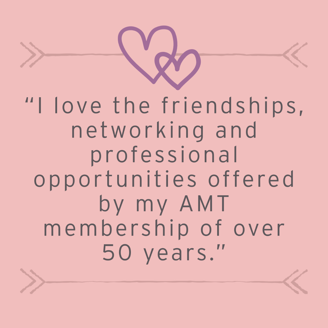 americanmedtech's tweet photo. Ahead of Valentine's Day, we are sharing 14 days of why  members love AMT. This is why Peggy (MT)AMT loves us!
#RepresentAMT https://t.co/i6LG1Xn7od