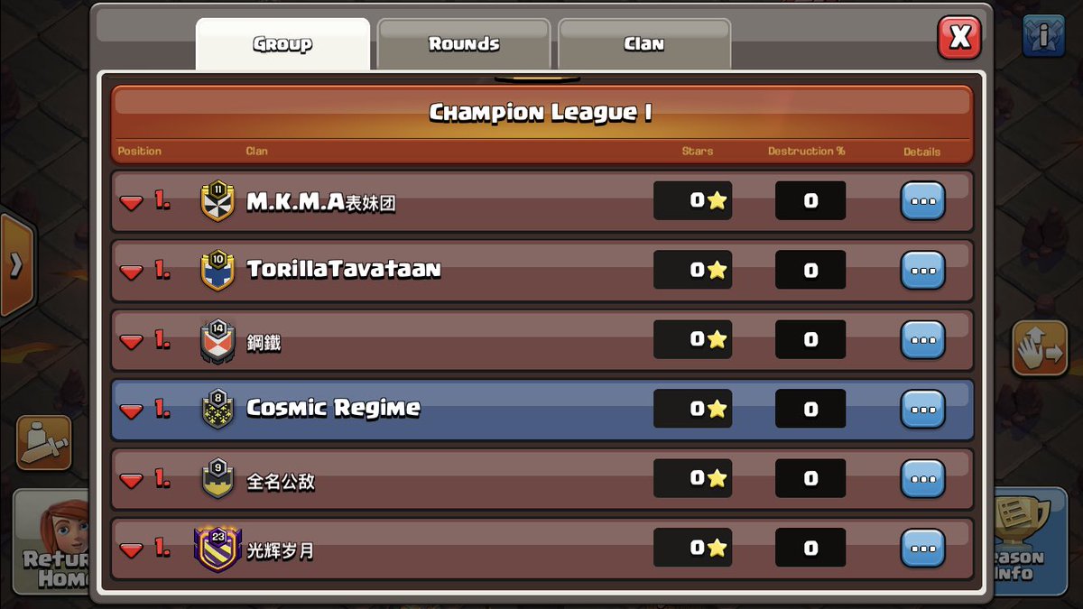 CosmicRegime's tweet photo. Goodluck to our opponents this week. #Xteam #MKMA #TTML https://t.co/tMN9rwez6Y