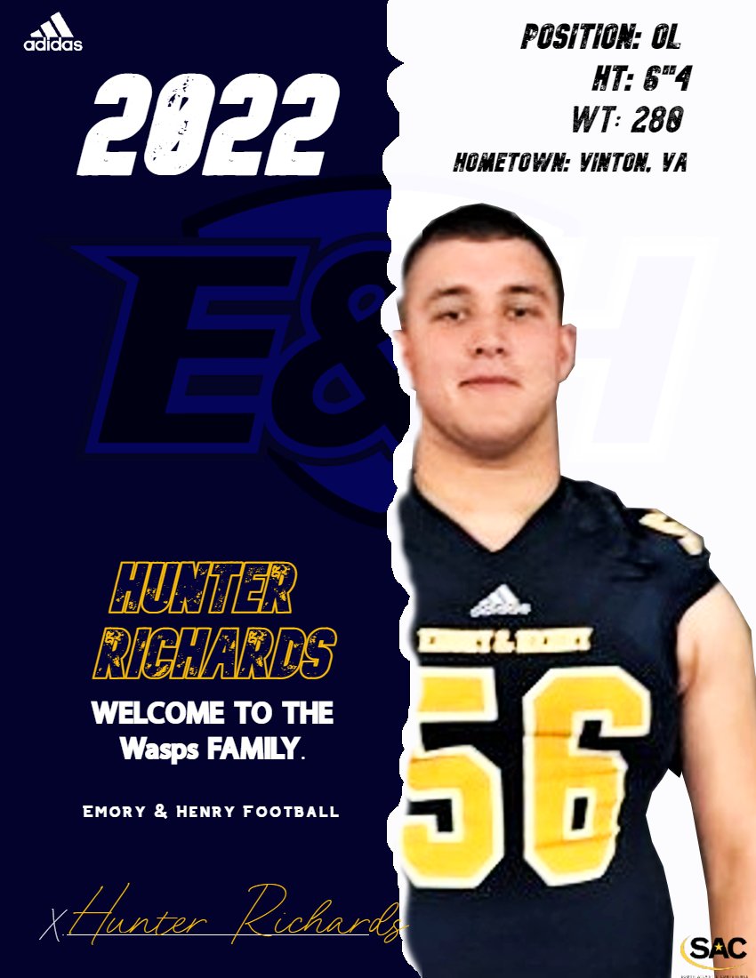 EmoryHenry_FB's tweet photo. Welcome to the Family ‼️ #SACAttack #StingersUp🤙🏽 #LightShow https://t.co/oVHsztInV2