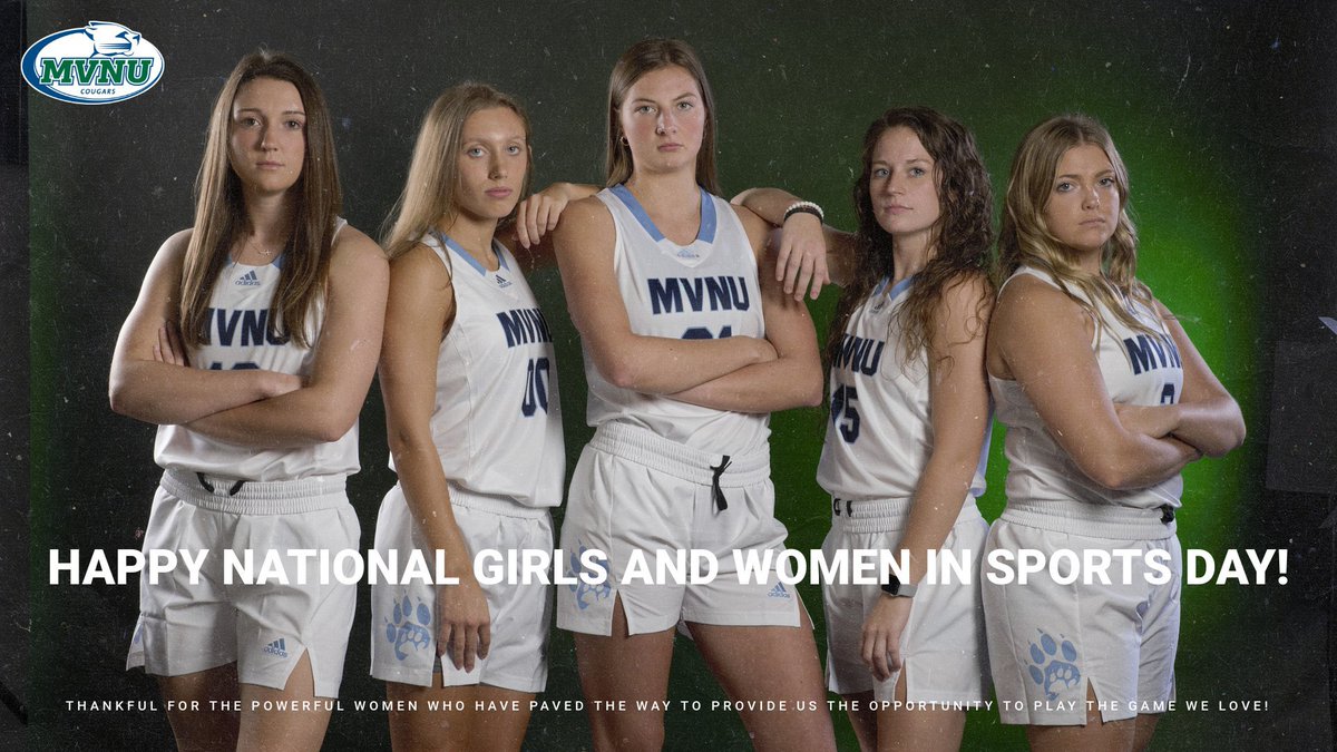 Happy National Girls &amp; Women in Sports Day! Thankful for the powerful women who have paved the way to provide us the opportunity to play the game we love! Go Cougars!  #NGWSD