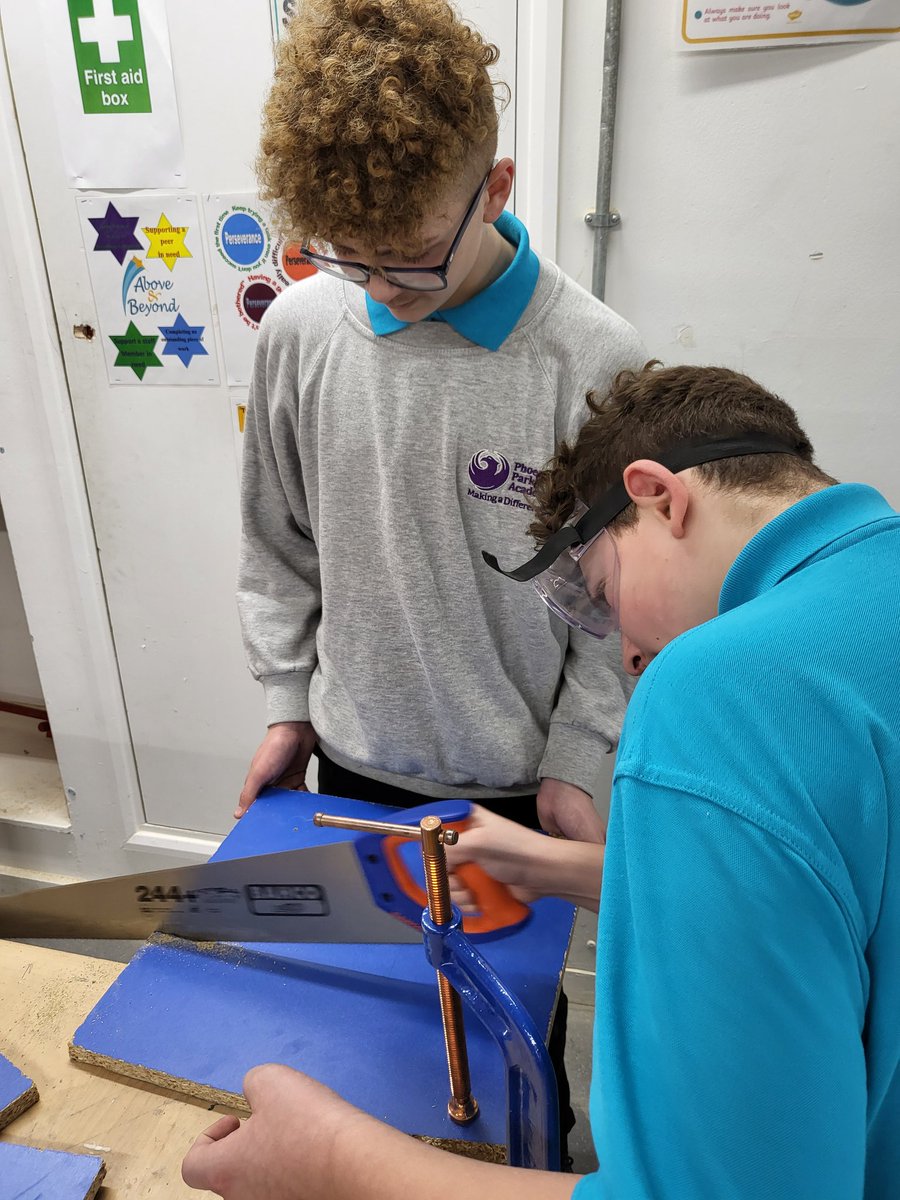 PhoenixHousePRU's tweet photo. Session 2 at @PhoenixPark_ today for Ks3 London class in multi trade. Our students are currently making a bird box, noughts and crosses game and a pencil pot holder! Thank you for having us again #creativity #artistsinthemaking #crosssitelearning https://t.co/Hal2yhSUl9