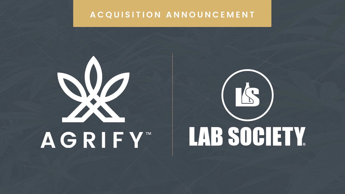 Agrify is excited to announce that we have acquired Lab Society, a leader in distillation and solvent separation solutions for the cannabis extraction industry, completing the most comprehensive extraction solution from a single provider. 

 bit.ly/35NLxD7