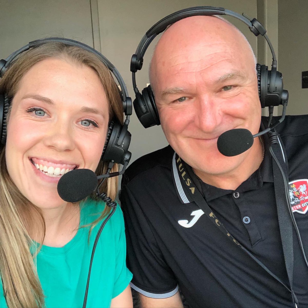 FCTulsa's tweet photo. As one of the only pro soccer teams in the U.S. with a woman in the broadcasting booth, we want to shout out our color analyst &amp; Big XII Champion @AnnaBeffer18 for National Girls and Women in Sports Day! 💪

Pumped to have you back in the booth this season at ONEOK 🎙️

#ForTulsa https://t.co/NaVGvmpnIH