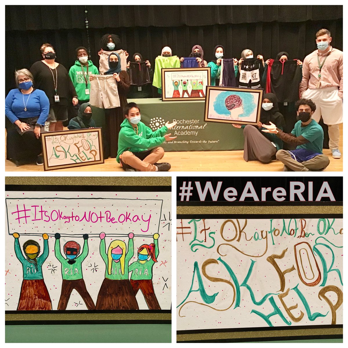 #WeAreRIA #itsOkayToNotBeOkay #MattTrabolt🙏🏽🙏🏼 RIAAmazing conversations on Mental Health  in many languages! Kudos partners Victoria &amp; Maureen from ⁦<a href="/MtHopeFamilyCtr/">Mt. Hope Family Center</a>⁩      Thank you ⁦<a href="/PrimetimeBall_/">Primetime585⭕️</a>⁩  ⭕️ ⁦<a href="/MaryAndrecolich/">Mary Andrecolich Montesano Diaz</a>⁩ ⁦<a href="/RCSDRIA/">RIA</a>⁩ ⁦<a href="/drpeluso/">Dr. Carmine Peluso</a>⁩ ⁦