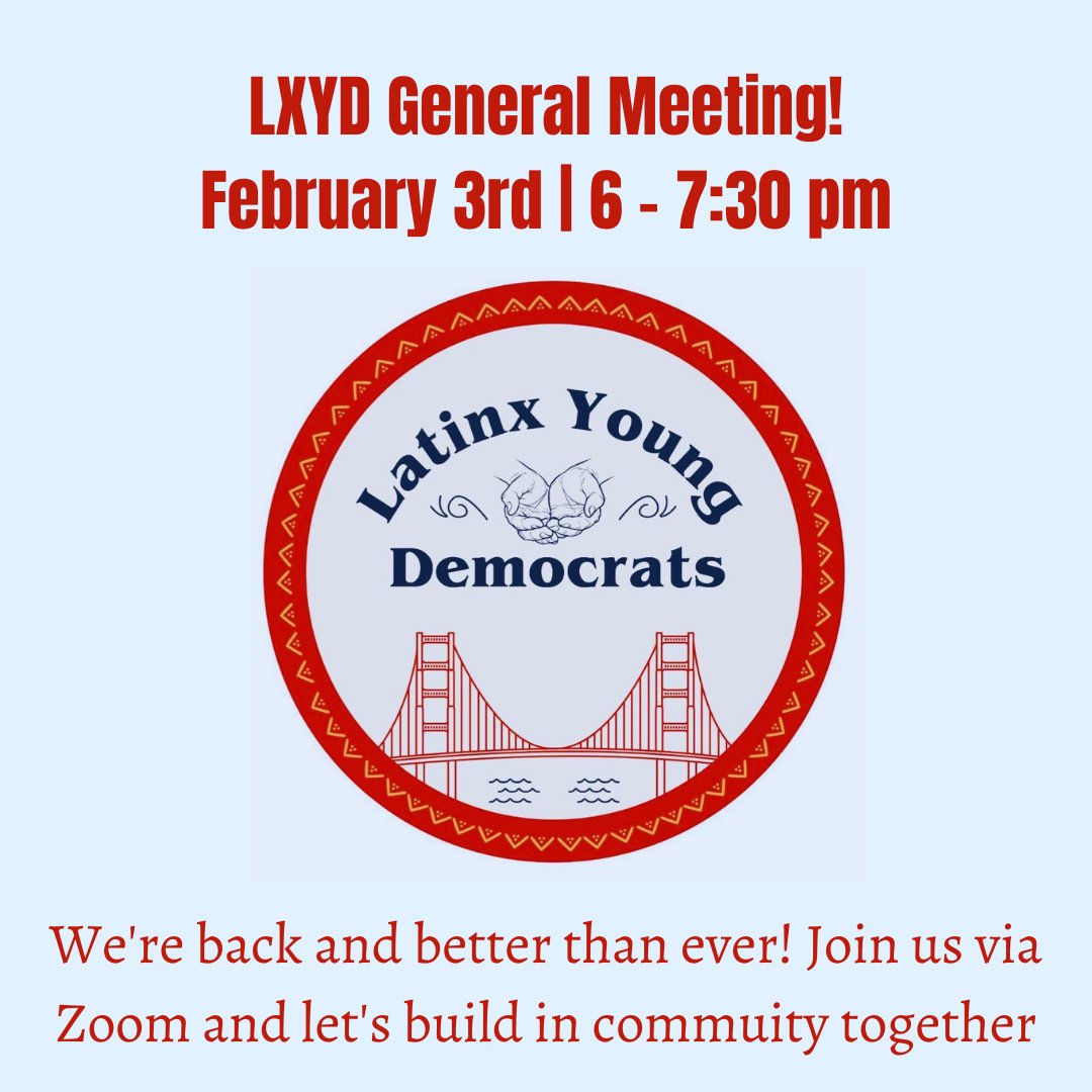 Join us tomorrow, February 3rd for our first general meeting of 2022! Meet us on at Zoom 6 pm. 

Meeting happening here:
us02web.zoom.us/j/85007899621?…