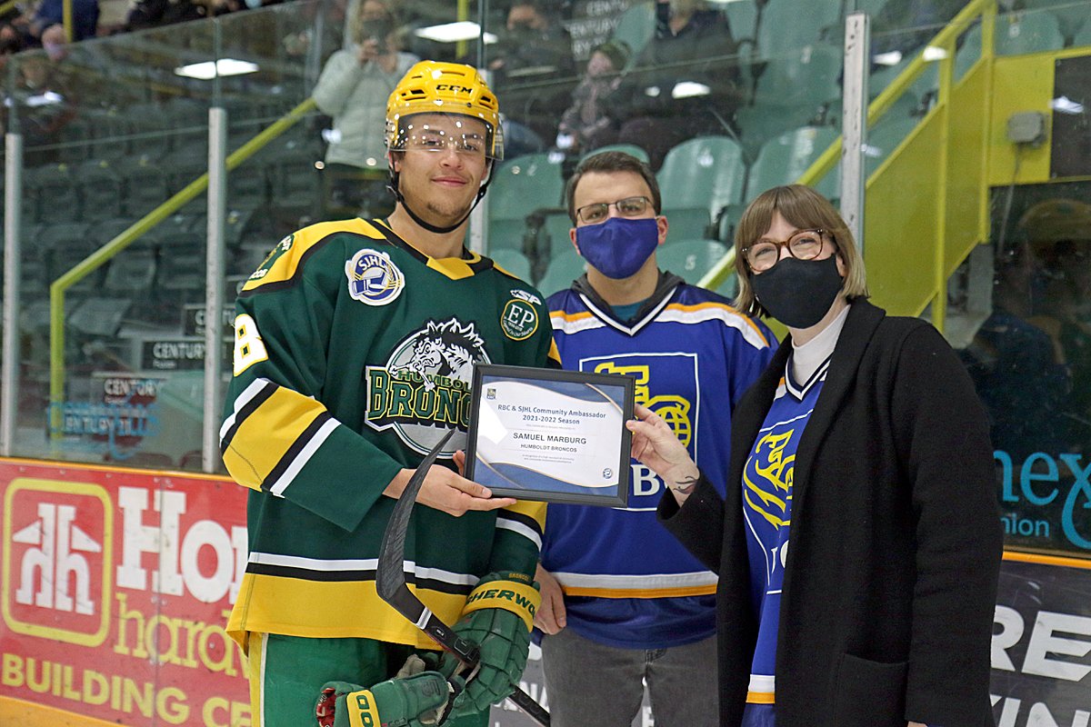 At the heart of every community, you’ll find people who are passionate about building a better future for us all.  
 
Congratulations to Samuel Marburg, the <a href="/HumboldtBroncos/">Humboldt Broncos</a> RBC &amp; SJHL Community Ambassador 🐎
 
📸Devan C. Tasa, Publisher/Editor