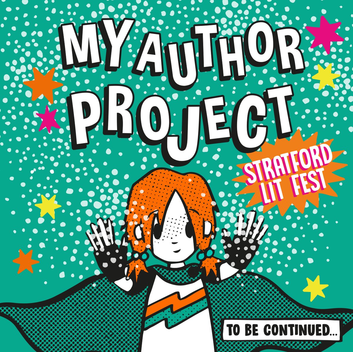 StratLitFest's tweet photo. So looking forward to introducing @WillowsCE tomorrow to the legend that is @sophyhenn as she launches the latest #MyAuthorProject - theme: superheroes of course! #getthemreading https://t.co/nCC7GuBETm