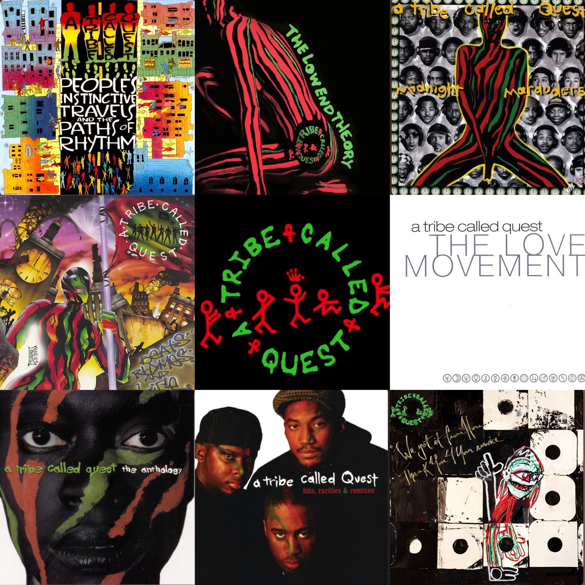 A Tribe Called Quest Albums