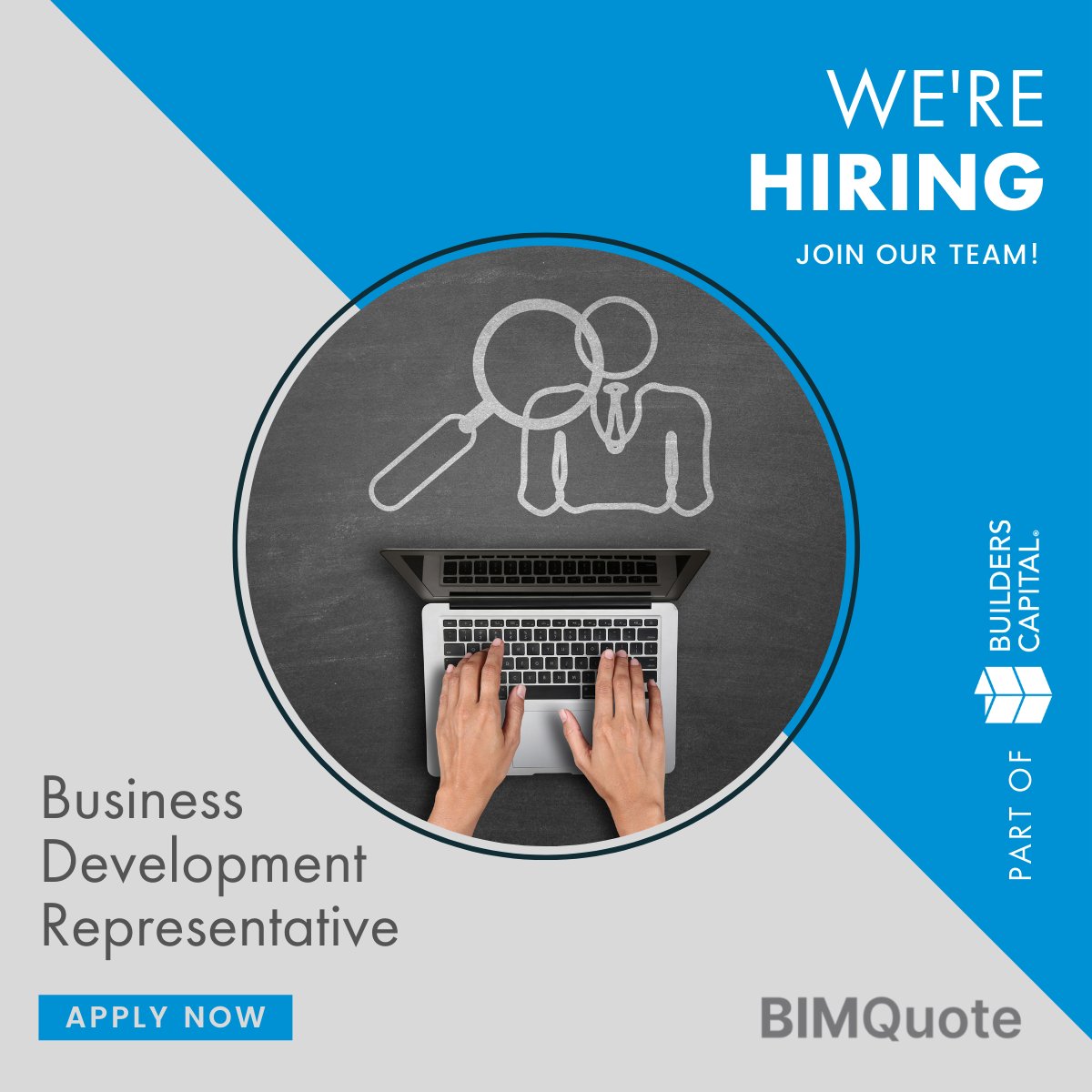 BIMQuote is hiring a Business Development Representative!

Click here to learn more: builders-capital.com/careers-busine…