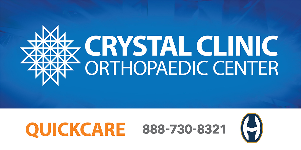 HobanAthletics's tweet image. We would like to thank our partner Crystal Clinic Orthopaedic Center for supporting our school and community! #CCSupport.